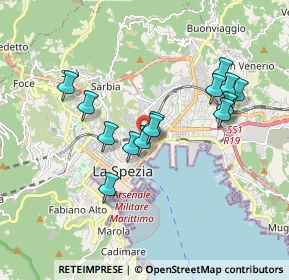 Mappa Trasversale Istria, 19124 La Spezia SP, Italia (1.62786)