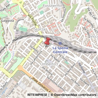 Mappa Via Alfonso Lamarmora, 32, 19122 La Spezia, La Spezia (Liguria)