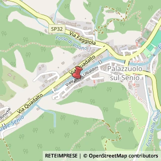 Mappa Via Prato dei Berti, 10, 50035 Palazzuolo sul Senio, Firenze (Toscana)
