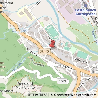 Mappa Via Valmaira, 28, 55032 Castelnuovo di Garfagnana, Lucca (Toscana)