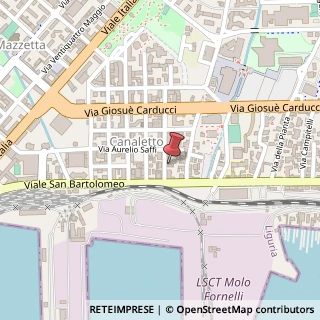 Mappa Via Giulio della Torre, 30, 19126 La Spezia, La Spezia (Liguria)