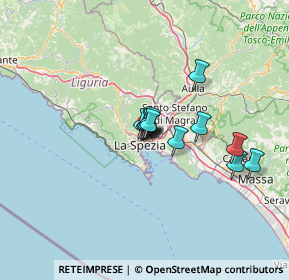 Mappa Via Maurizio Bufalini, 19124 La Spezia SP, Italia (8.54167)