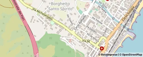 Mappa Borghetto Santo Spirito