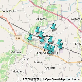 Mappa Via del Lavoro, 47035 Gambettola FC, Italia (1.28214)