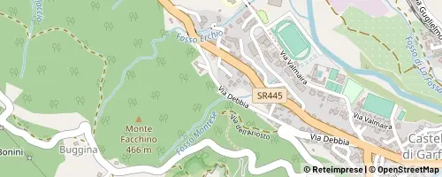 Mappa Castelnuovo di Garfagnana