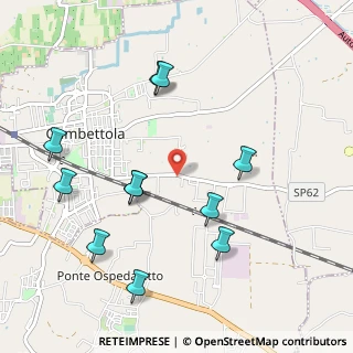 Mappa Via Montanari, 47035 Gambettola FC, Italia (1.12636)