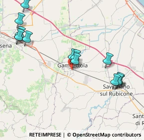 Mappa Via Lasagna, 47035 Gambettola FC, Italia (4.83071)