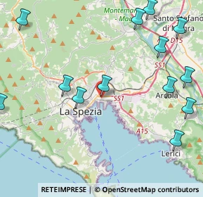 Mappa Via Aurelio Saffi, 19126 La Spezia SP, Italia (5.80714)
