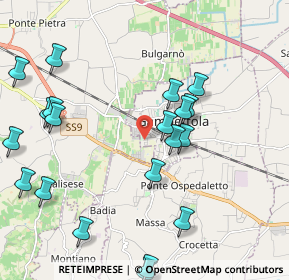 Mappa Via Lorenzini Ezio, 47035 Gambettola FC, Italia (2.4465)