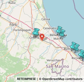 Mappa Via Corinaldo, 47020 Cesena FC, Italia (26.67545)