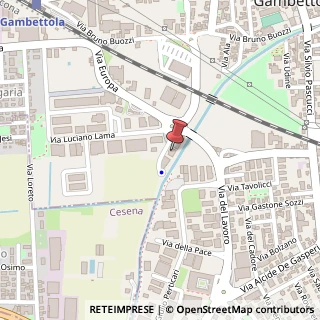Mappa Via Antonio Zoffoli, 15, 47035 Gambettola, Forlì-Cesena (Emilia Romagna)