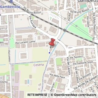 Mappa Via Antonio Zoffoli, 17, 47035 Gambettola, Forlì-Cesena (Emilia Romagna)