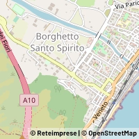 Карта Borghetto Santo Spirito
