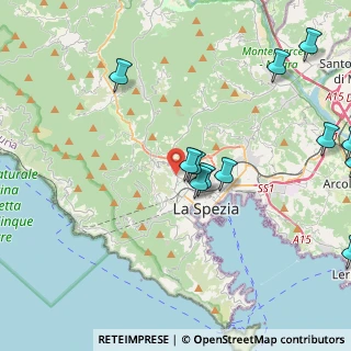 Mappa Via S. Bernardo, 19123 La Spezia SP, Italia (5.13833)