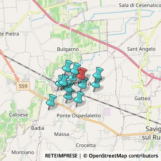 Mappa Via Enrico Berlinguer, 47035 Gambettola FC, Italia (1.06071)