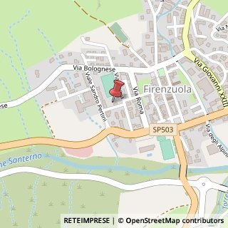 Mappa Piazza Giuseppe Garibaldi, 3, 50033 Firenzuola, Firenze (Toscana)