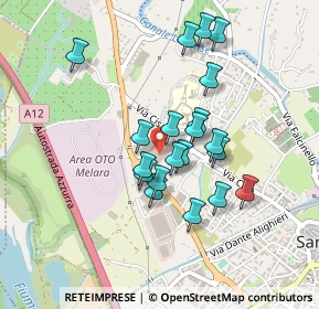 Mappa SR62, 19038 Sarzana SP, Italia (0.3825)