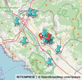 Mappa SR62, 19038 Sarzana SP, Italia (2.9475)