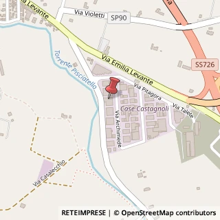 Mappa Via Archimede, 92, 47521 Cesena, Forlì-Cesena (Emilia Romagna)