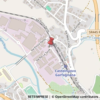 Mappa Via Pio la Torre, 7, 55032 Castelnuovo di Garfagnana, Lucca (Toscana)