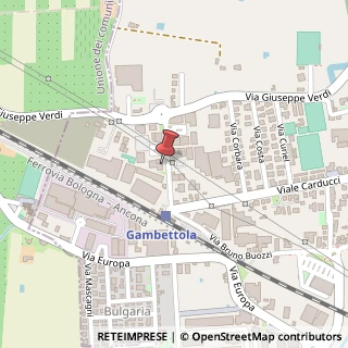 Mappa Largo Marino Maestri, 70, 47035 Gambettola, Forlì-Cesena (Emilia Romagna)