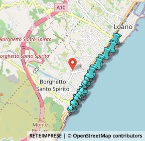 Mappa Via degli Olmi, 17052 Borghetto Santo Spirito SV, Italia (0.893)