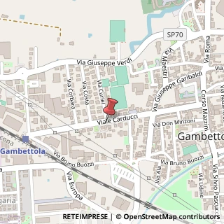 Mappa Viale carducci 23, 47035 Gambettola, Forlì-Cesena (Emilia Romagna)