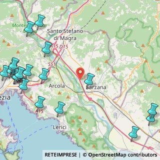 Mappa A12 Genova - Roma, 19038 Sarzana SP, Italia (6.731)