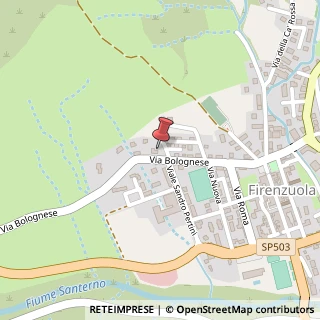 Mappa Via Bolognese, 20, 50033 Firenzuola, Firenze (Toscana)