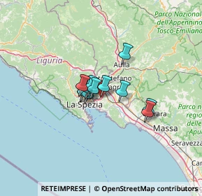 Mappa Via Banzola, 19021 Arcola SP, Italia (7.22692)