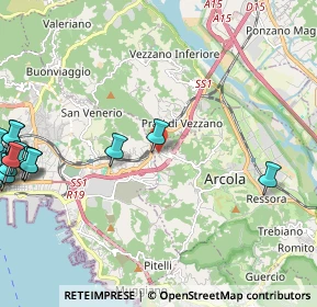 Mappa Via Banzola, 19021 Arcola SP, Italia (3.47824)