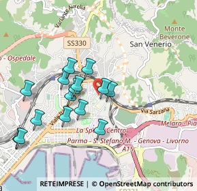 Mappa Via Elba, 19126 La Spezia SP, Italia (0.896)