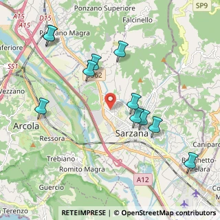 Mappa Ospedale S.Caterina, 19038 Sarzana SP, Italia (2.22182)