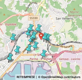 Mappa Via Capraia, 19126 La Spezia SP, Italia (0.84933)