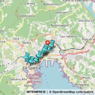 Mappa 19125 La Spezia SP, Italia (1.37438)