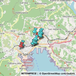 Mappa 19125 La Spezia SP, Italia (1.09)