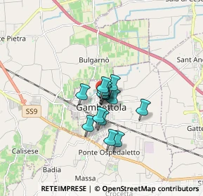 Mappa Piazza 2' Risorgimento, 47035 Gambettola FC, Italia (0.94286)