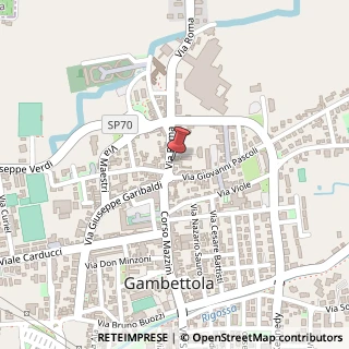 Mappa Via Roma, 6, 47035 Gambettola, Forlì-Cesena (Emilia Romagna)