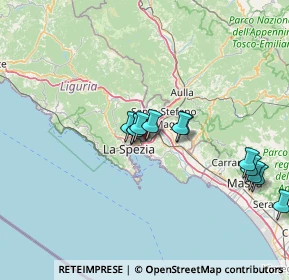 Mappa Via S. Venerio, 19135 La Spezia SP, Italia (13.46417)