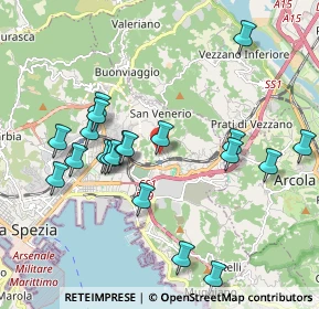 Mappa Via S. Venerio, 19135 La Spezia SP, Italia (2.043)