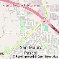 地图 San Mauro Pascoli