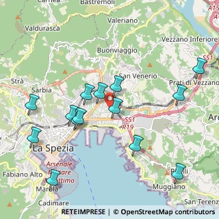 Mappa Via Liguria, 19126 La Spezia SP, Italia (2.20214)