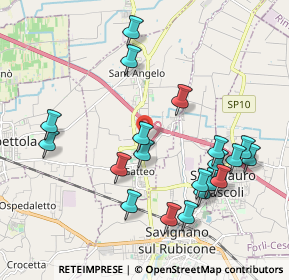 Mappa Via Madre Teresa di Calcutta, 47043 Gatteo FC, Italia (2.1535)