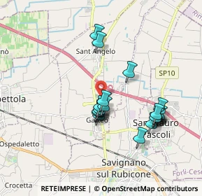 Mappa Via Madre Teresa di Calcutta, 47043 Gatteo FC, Italia (1.6735)