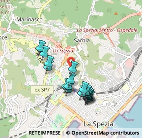 Mappa Via Gioacchino Rossini, 19122 La Spezia SP, Italia (0.8565)