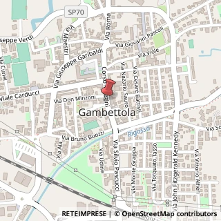 Mappa Corso Mazzini, 78, 47035 Gambettola, Forlì-Cesena (Emilia Romagna)