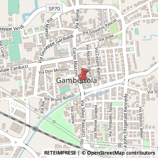 Mappa Via Pascucci, 7, 47035 Gambettola, Forlì-Cesena (Emilia Romagna)