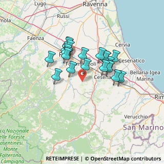 Mappa 47032 Polenta FC, Italia (11.443)