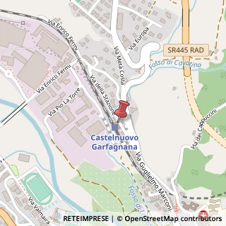 Mappa Via della Stazione, 10, 55032 Castelnuovo di Garfagnana, Lucca (Toscana)