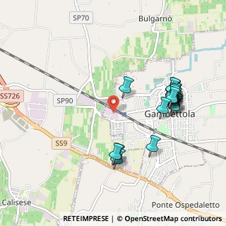 Mappa Via della Rotaia, 47035 Gambettola FC, Italia (1.056)